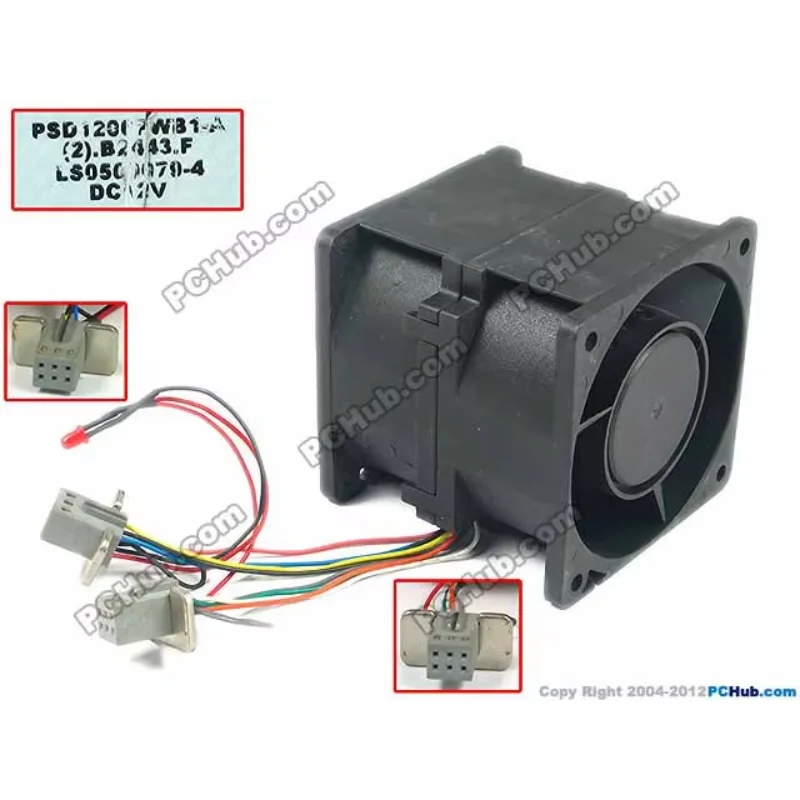 SUNON PSD1206PWB1-A (2).B2443.F.GN DC 12 В 2 5 А 8-проводной 60x60x60 мм Вентилятор охлаждения сервера