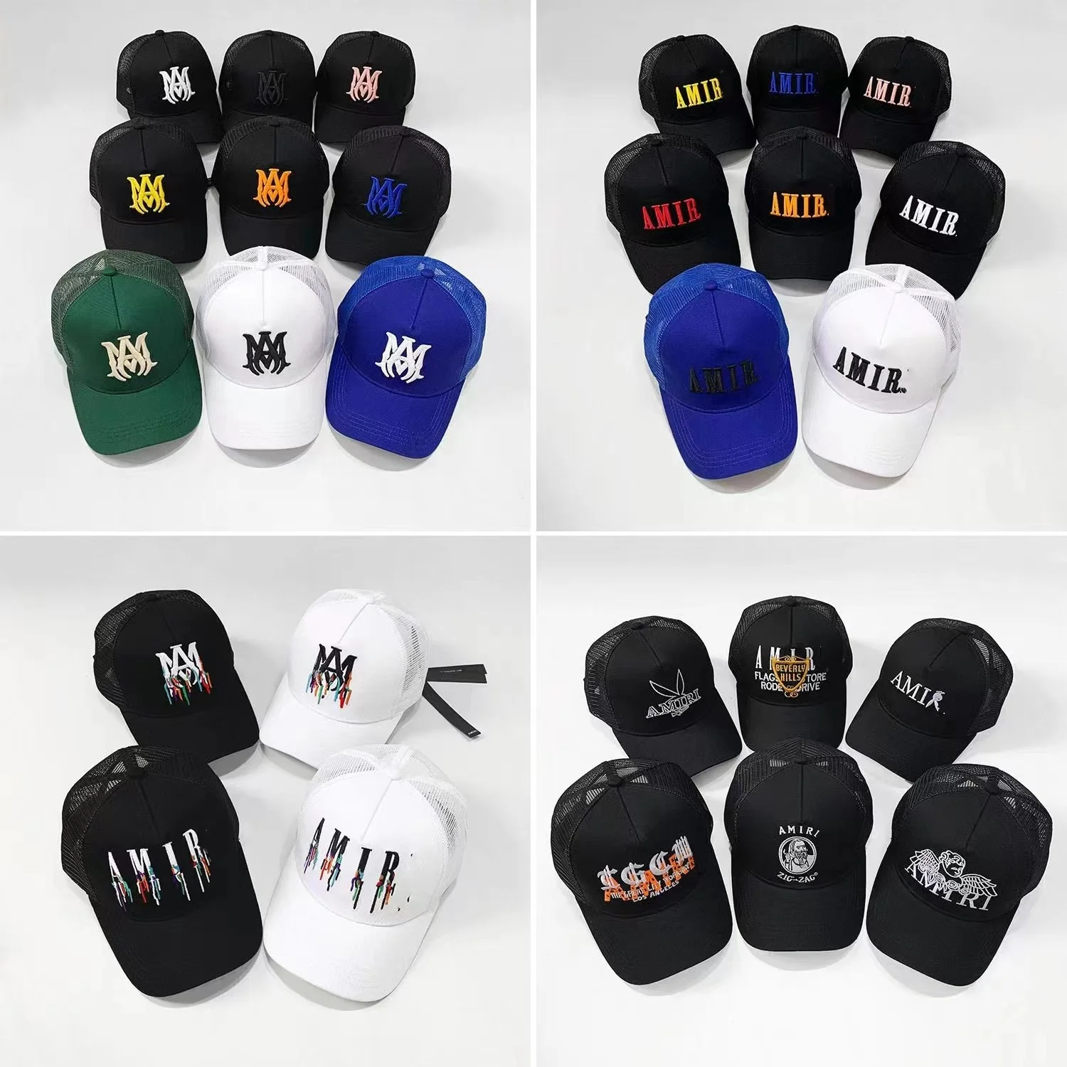 

2023 Gallery LAN Vintage Cap Color Painted Make Old Destruction Baseball Cap Fashion tide Brand High-quality Street Accessories