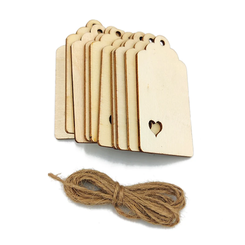 10 шт. подвесные ярлыки из крафт-бумаги |