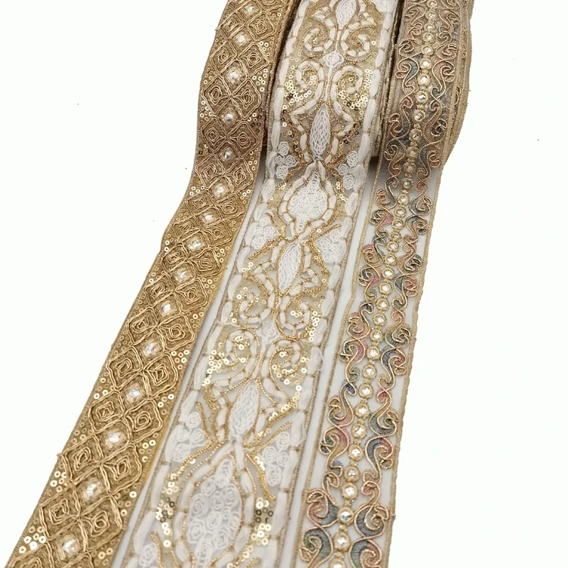 Вышитая хлопковая кружевная лента шитье одежды своими руками домашний текстиль