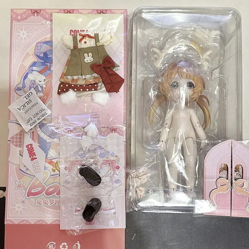 Фото В наличии COME4FREE Bangni Bunny Dream Box Series: Подвижная кукла BJD в масштабе 1/6, серия Blind Box, фигурка для переодевания, модель, игрушки, подарки №3