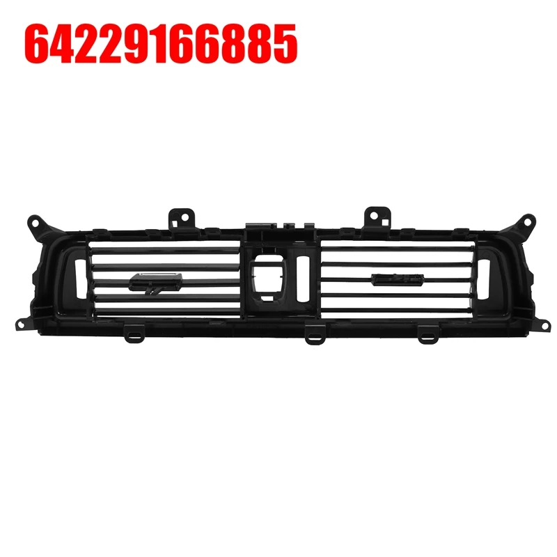 

64229166885 г., автомобильная решетка для вентиляции, передняя решетка для кондиционирования воздуха, средняя посадка для BMW 5 серии F07/F10/F18