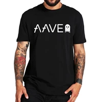 aave crypto coin t shirt cryptocurrency defi ethereum classic mens tshirts 100 cotton oversize t shirt gift for traders
