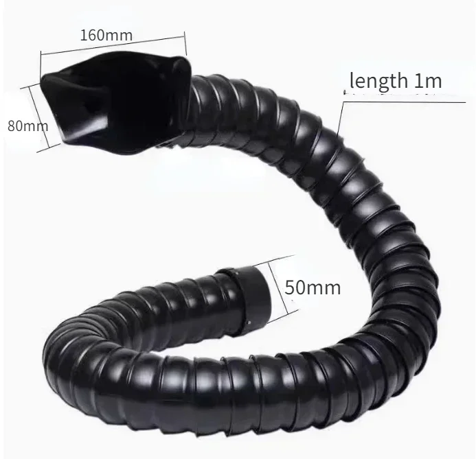 

Гибкий дымоотводный вентилятор, позиционирование трубы, бамбуковая трубка, всасывающий вытяжной колпак, промышленная система извлечения дыма