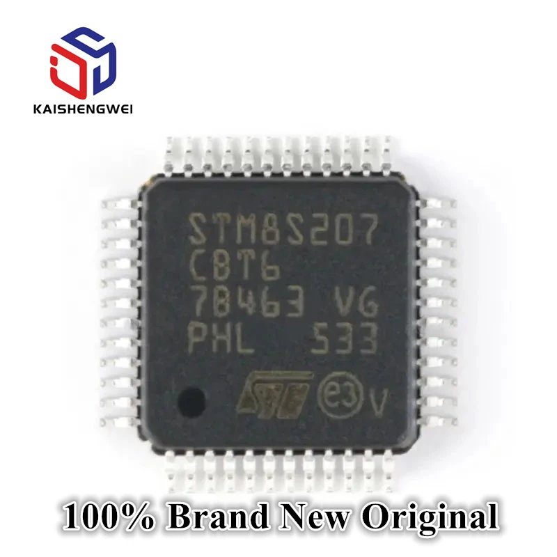 

New Original STM8S207CBT6 LQFP-48 Microcontroller MCU
