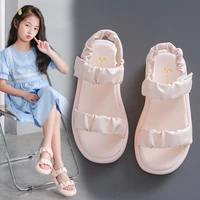 2022 new girls sandals sweet soft princess sandals for kids comfortable summer fashion children beach shoes 3 5 7 9 11 12 years