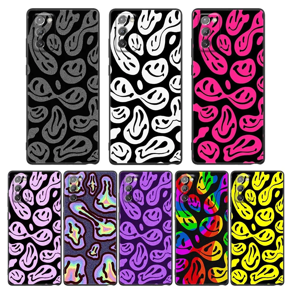 

Trippy Smiley Face Fashion Case For Samsung Galaxy M62 M52 M51 M42 M33 M32 M31 M30sM23 M22 M21 M12 M11 F62 F52 F42 F41 F22 F12