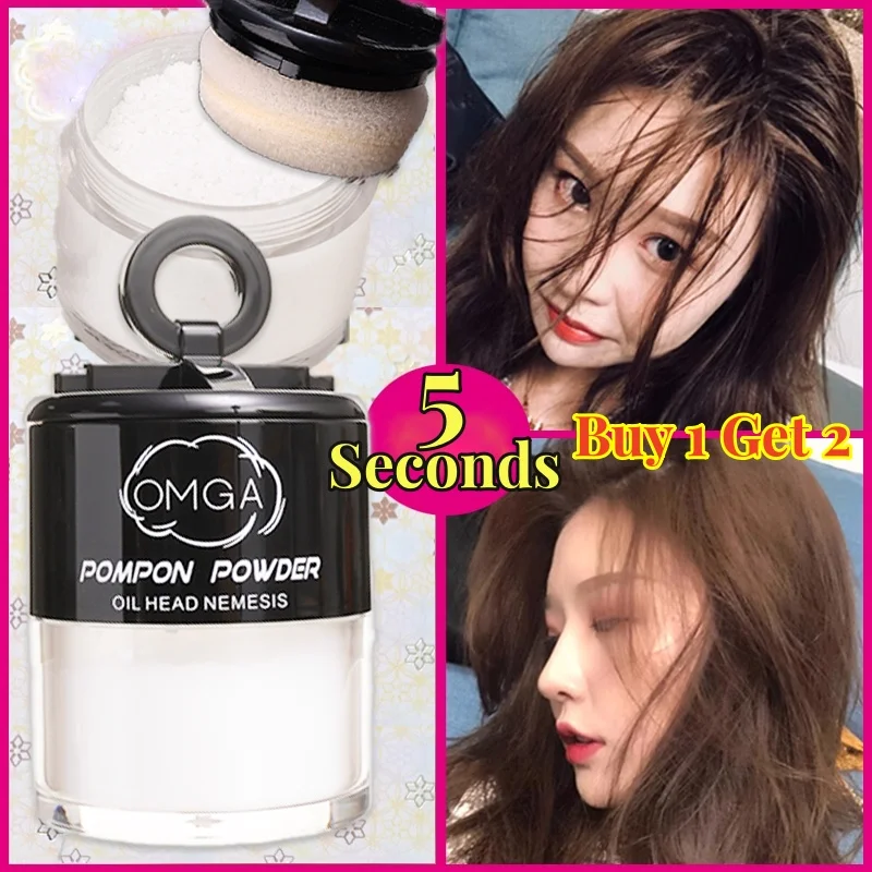 Пушистая пудра для сухих волос без мытья обезжиривающая контроль жирности