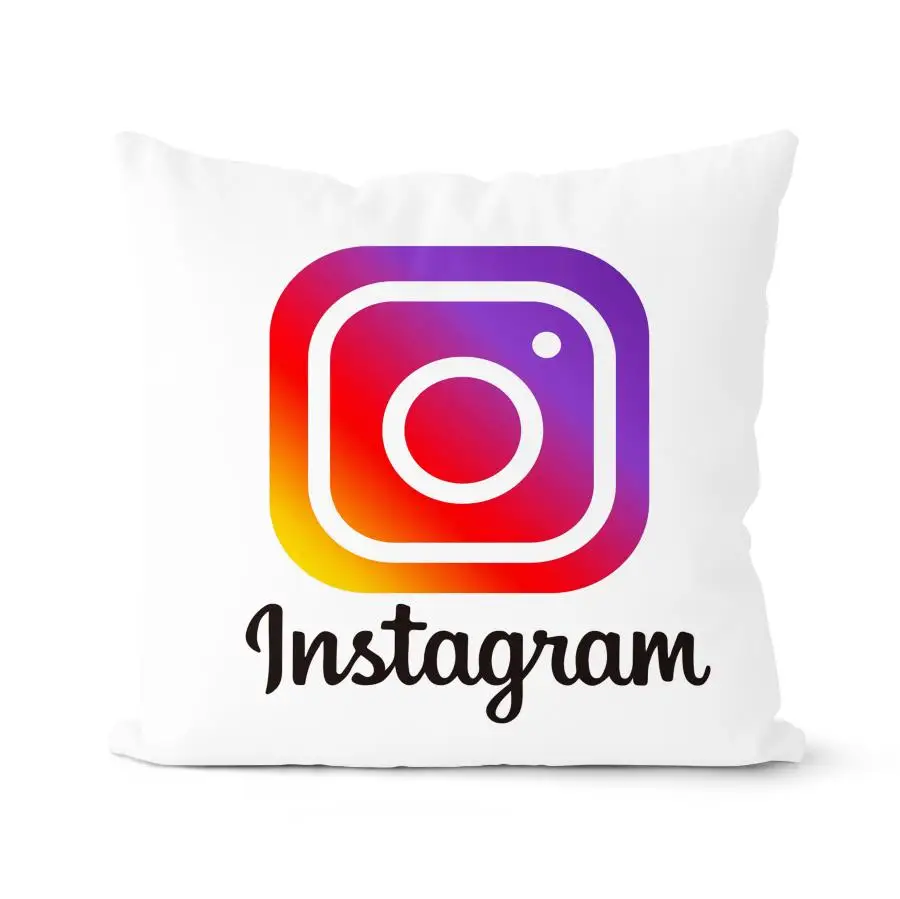 Новинка чехол для подушки App Icon наволочки с логотипом Youtube Instagram дома дивана стула