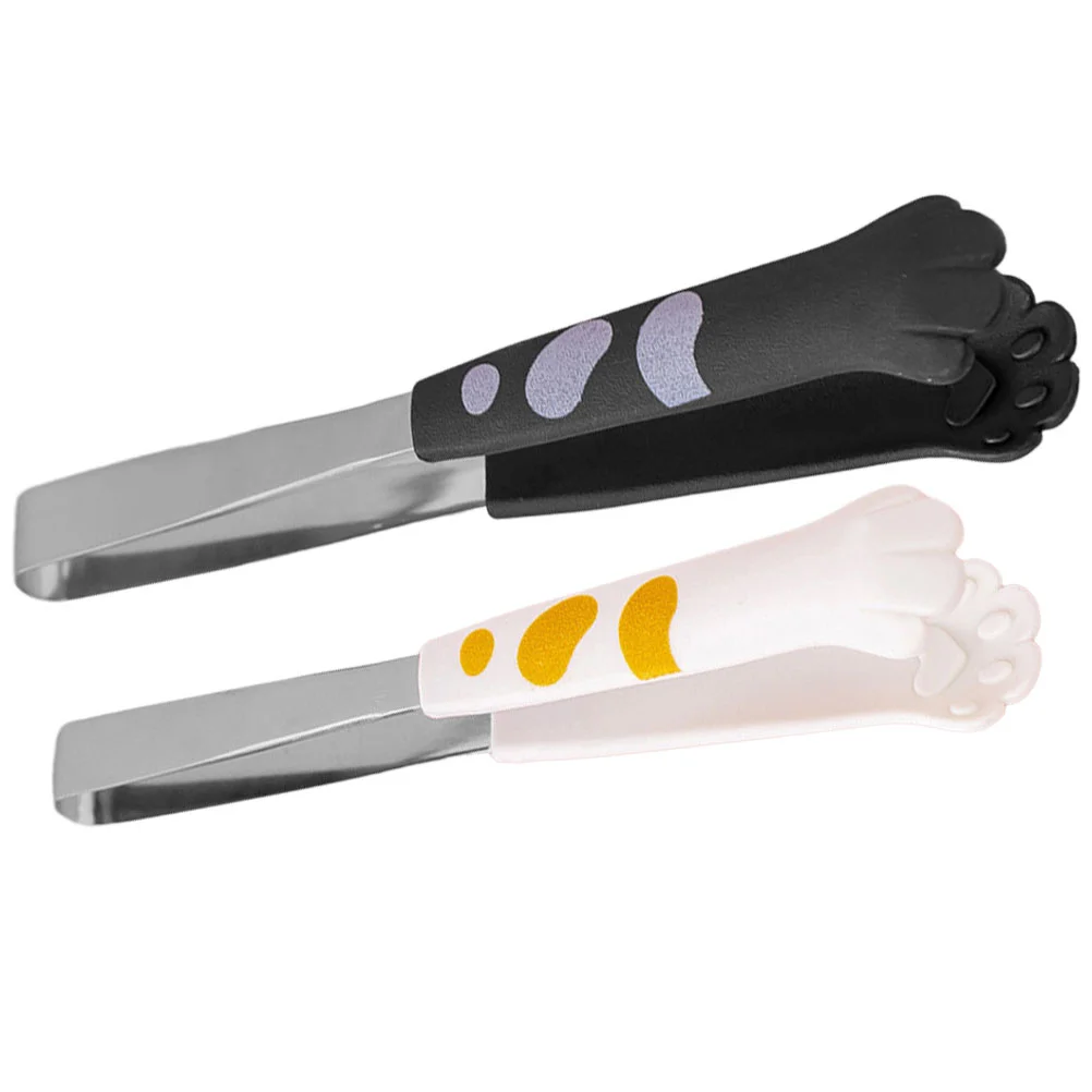 

2pcs Grill Tong Multi-function Cooking Tong Outdoor Barbecue Clip Outdoor Supply