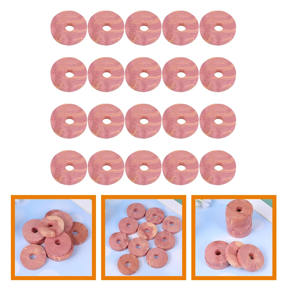 20 шт. натуральные ароматные блоки из кедрового дерева устойчивые к моли диски для