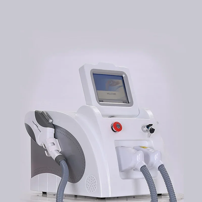 Latest 2in1 Picosecond Tattoo Pigment Removal OPT Laser Pico Hair and Machine Nd Yag Q Switch