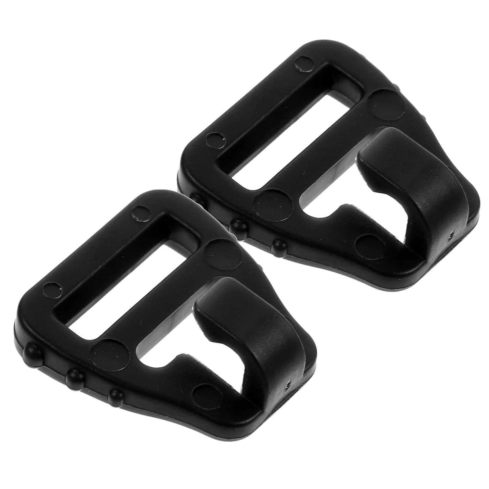 

2 Pcs Face Mask Accessories Headgear Strap Buckles Replacement Machine Supplies Abs