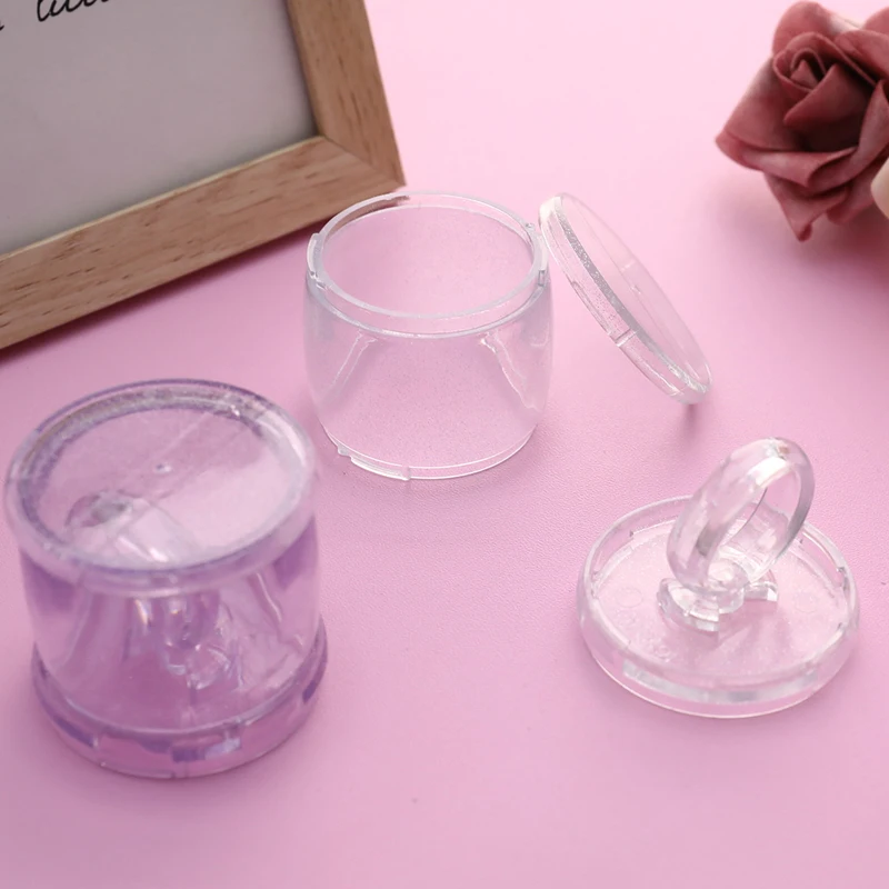 

5Pcs Detachable Nail Holder Practice Training Display Stand Crystal Holders Alloy False Nails Showing Shelf Manicure Tools