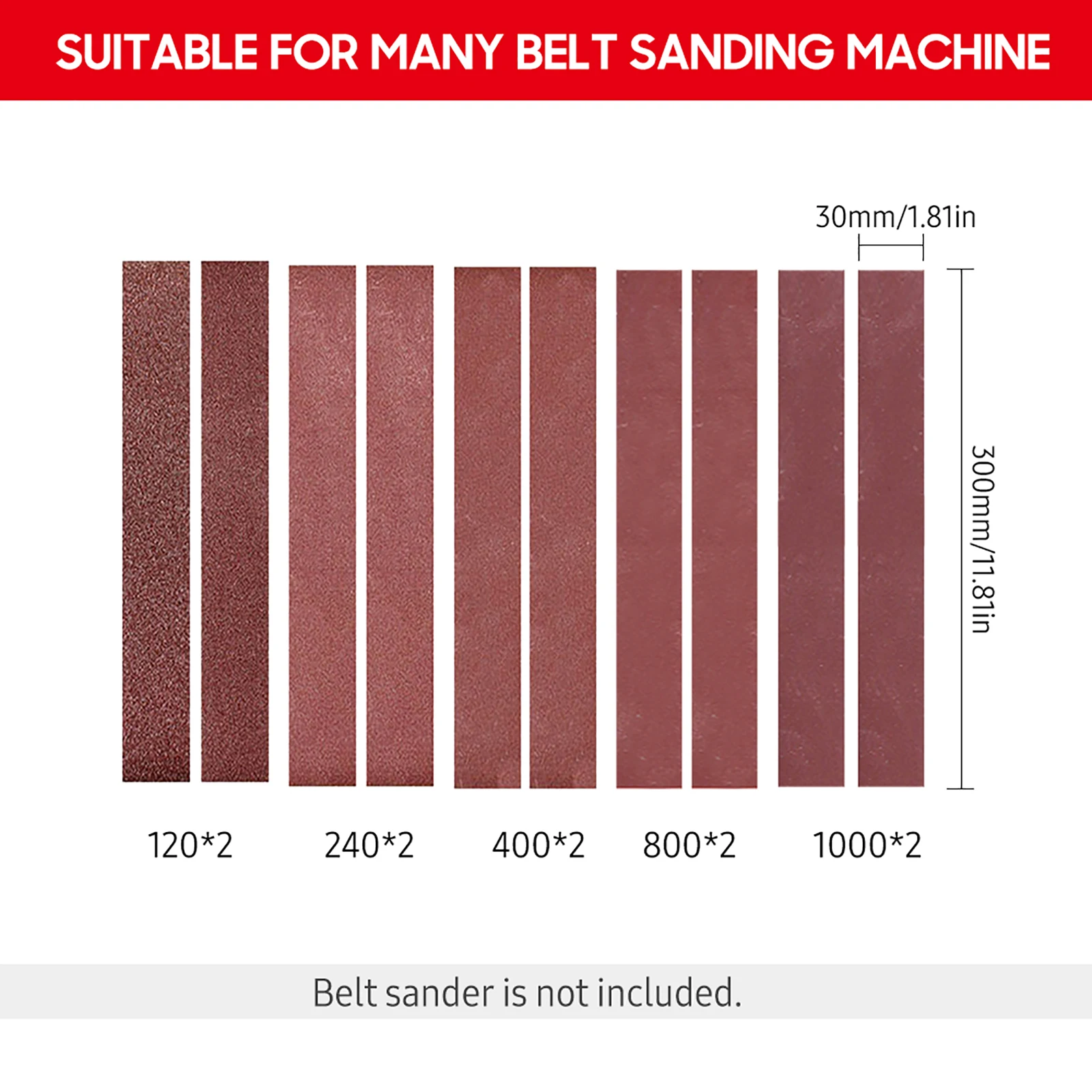 

Электрический ленточно-шлифовальный станок Meterk 30 мм