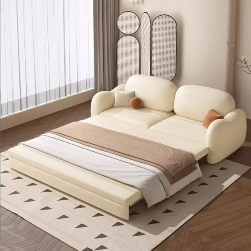 Nordic Kawaii White Lazzy Living Folding Lounge Divani Soggiorno Мебель для дома