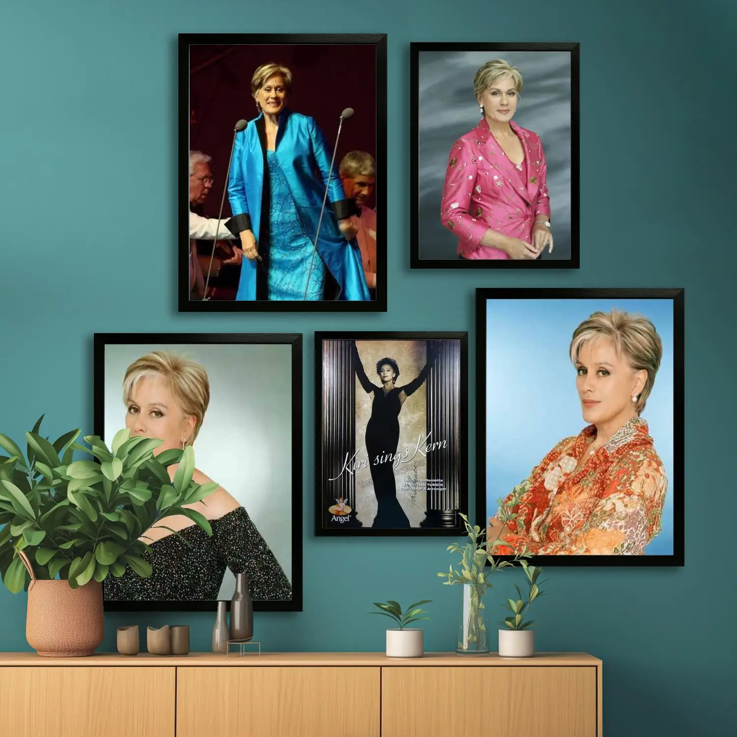 Kiri Te Kanawa холст художественный постер и настенное искусство картина с принтом