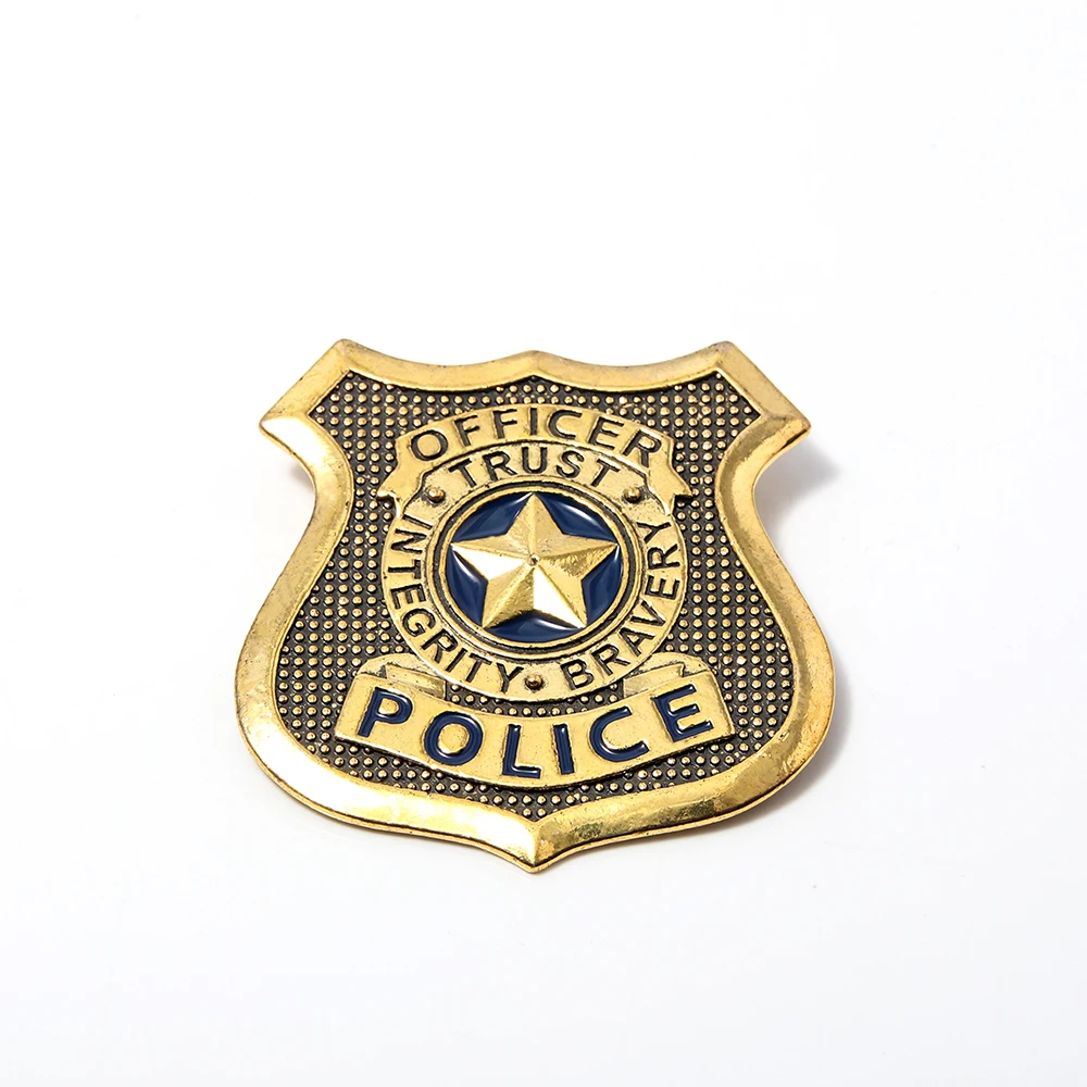 Брошь в виде значка полиции города Resident Evil Raccoon