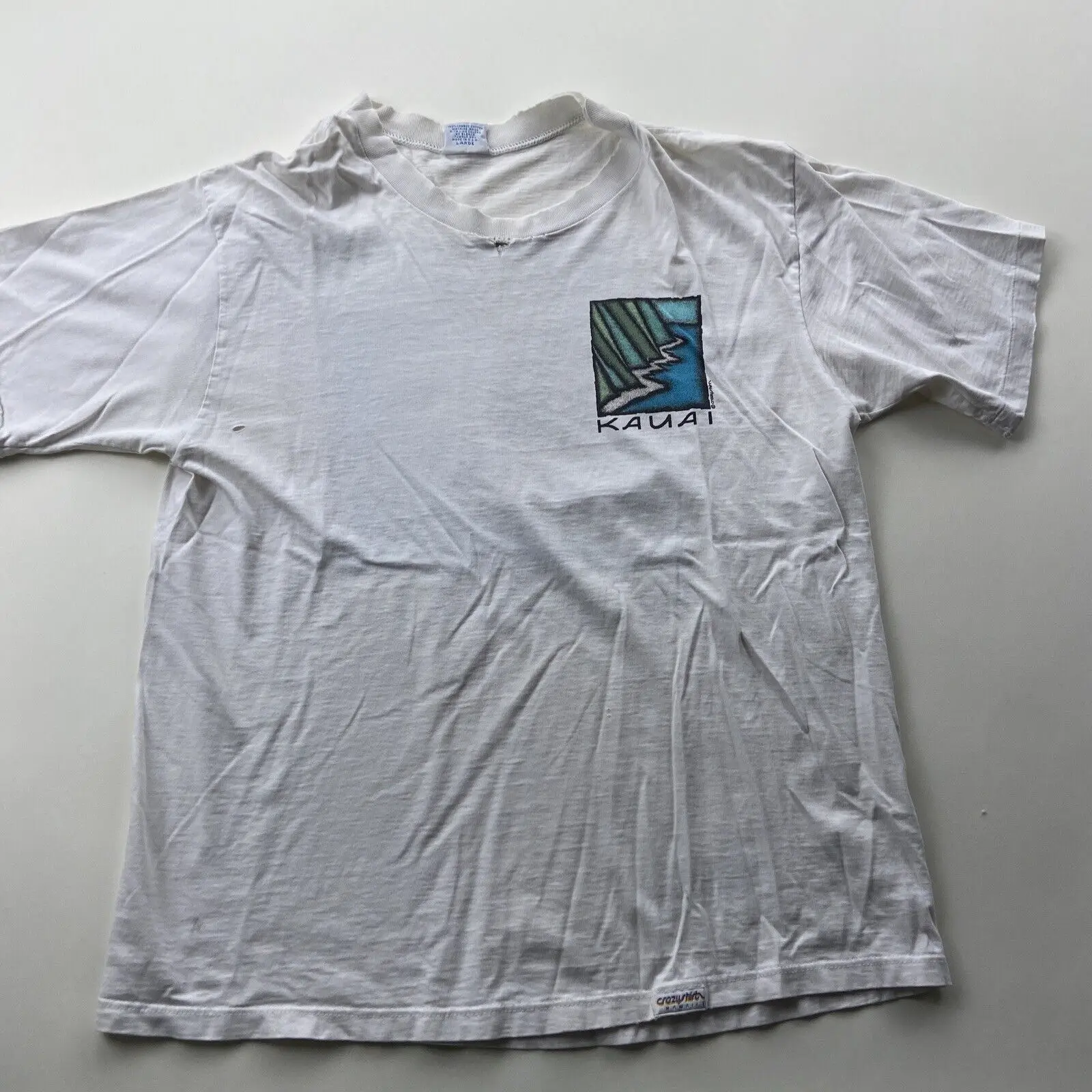 Винтажная Футболка Kauai Nepali L