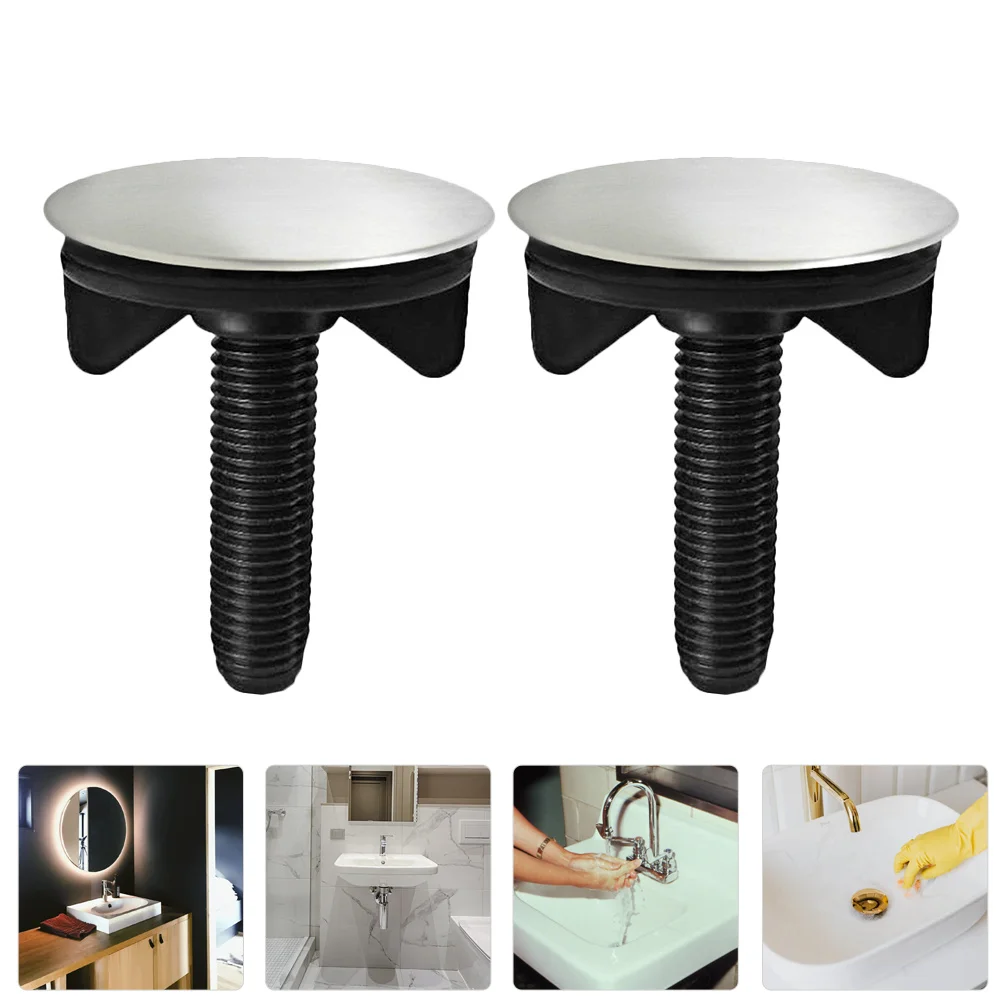 

Stopper Hole Sink Covers Cover Plug Tapplate Tub Stainless Kitchen Hair Cap Bathtub Drain Shower Bath Replacement Bathroom Steel