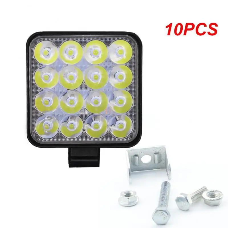 

10 шт., светодиодные лампы для внедорожников, 42 Вт/48 Вт