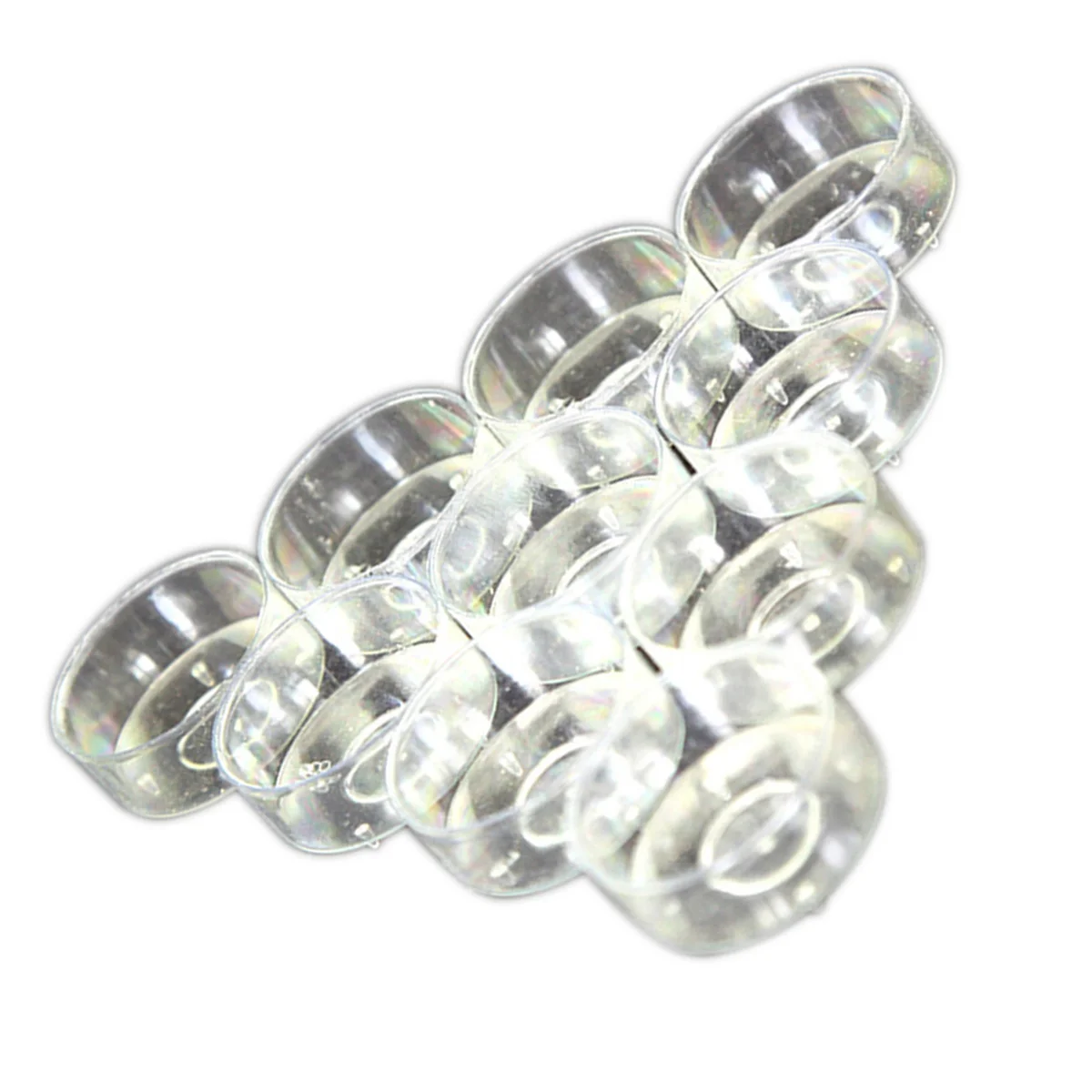 

100 Pcs Cup Holder Temple Candlestick Unique Holders Clear Outdoor Menorah