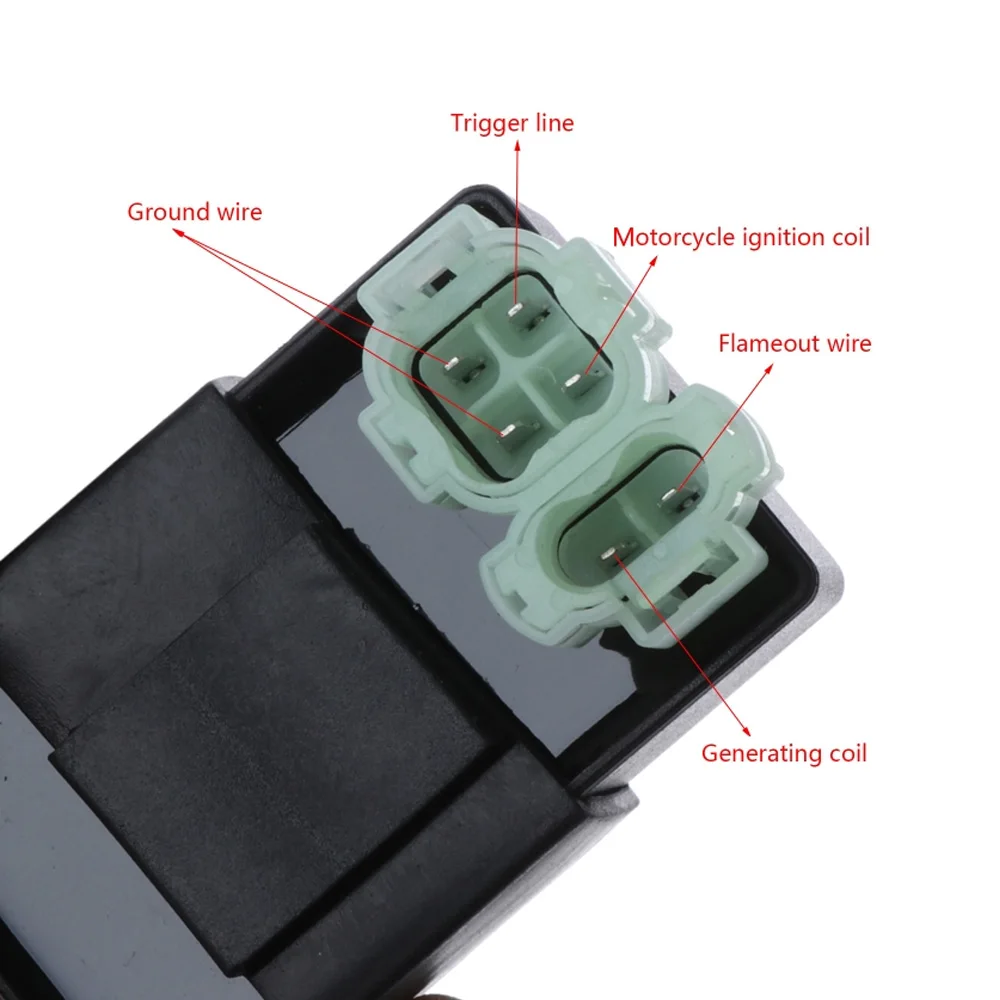 6-контактный гоночный катушка зажигания CDI для мотоцикла GY6 воспламенитель