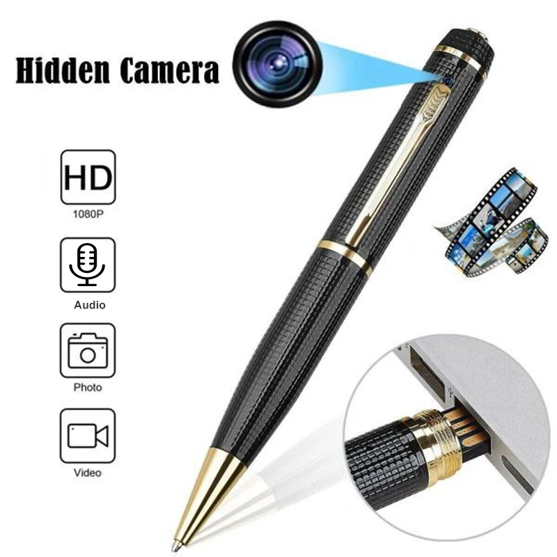 Mini Pen Camera Full HD1080P Micro Camcord Portable Video Voice Recorder Audio Recording Action Cam Body Camaras DVR