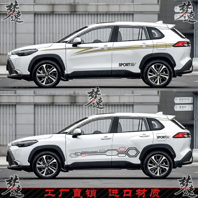 

Наклейки на автомобили, 2 шт., для Toyota RAV4 2020 2021 2022