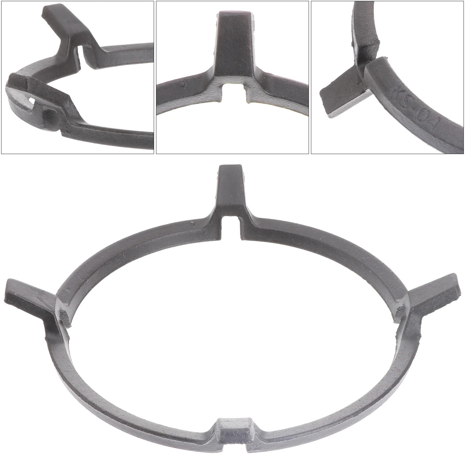 

Wok Stove Gas Ring Support Cast Iron Rack Stand Holder Burner Range Kitchen Bracket Adapter Electric Pan Cooker Coasters Non