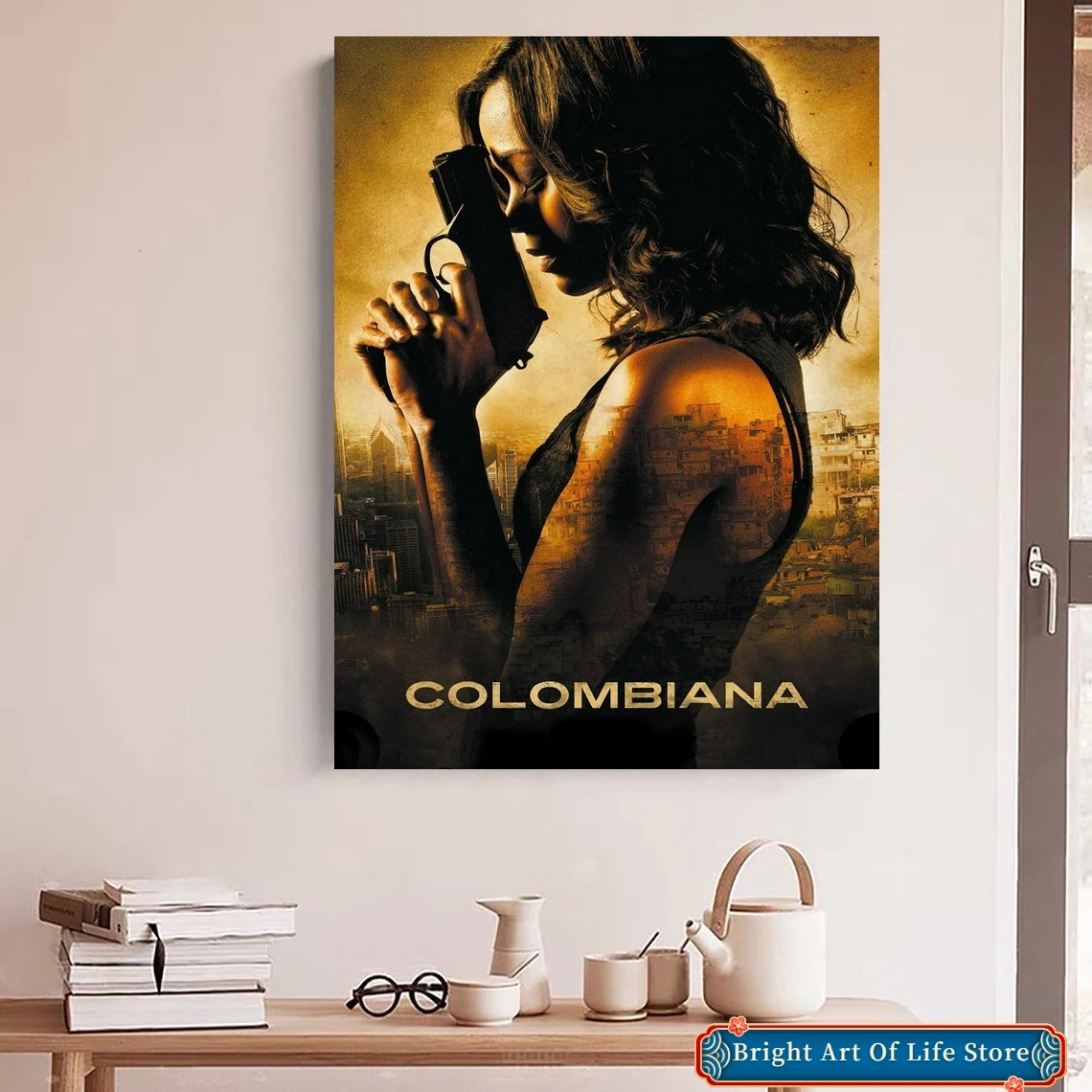 

Colombiana (2011) Movie Poster Art Cover Star Photo Print Apartment Home Decor Wall Painting (No Frame)