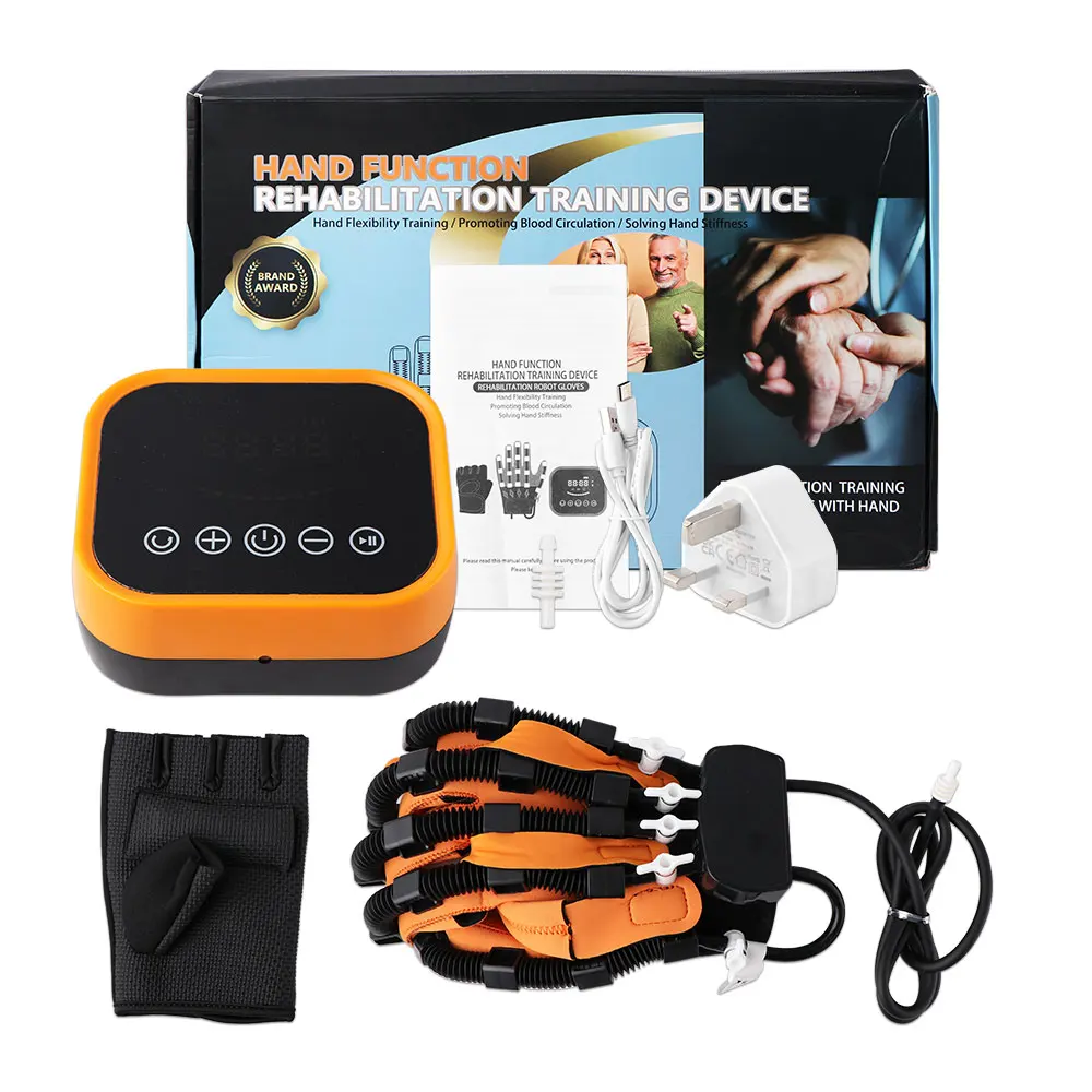 

Hand Rehabilitation Robot Hand Massager Massage Gloves Braces Supports Bone Care Hand Training Stroke Hemiplegia Finger Trainer