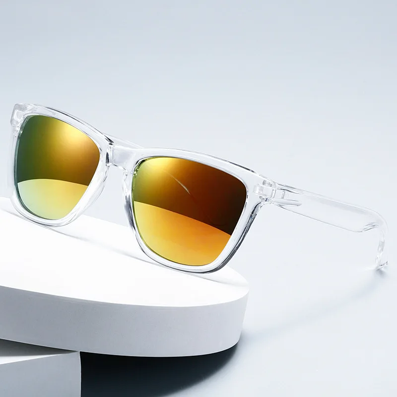

Солнцезащитные очки в винтажном стиле UV400 для мужчин и женщин, поляризационные, в большой квадратной оправе, модные дизайнерские, для вождения