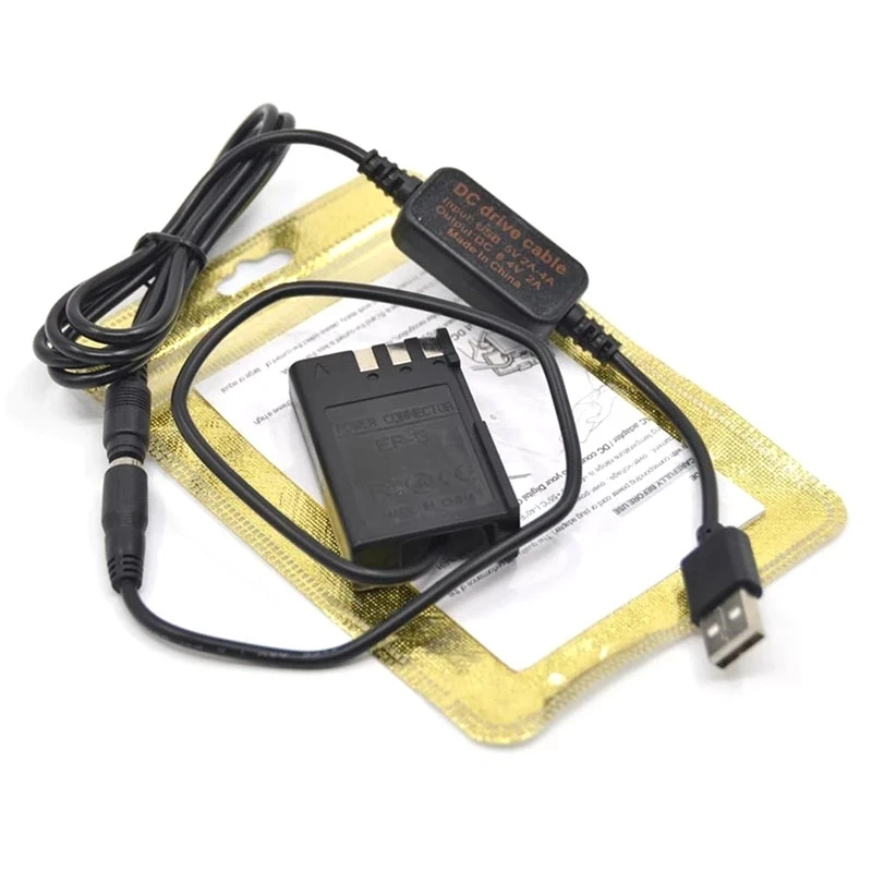 

USB-Кабель-адаптер 5 В + сцепка постоянного тока для внешнего аккумулятора