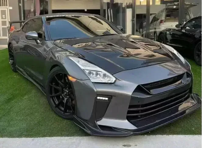 Новинка! Задняя крышка из углеродного волокна для Nissan GT-R GTR R35 2008 2009 2010 2011 2012 2013 2014