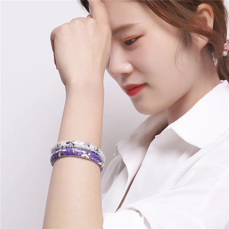 Браслет UJOY перегородчатая бижутерия красочные модные открытые браслеты на