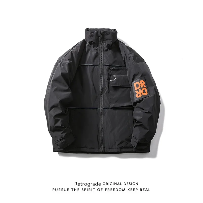 Американская повседневная зима 2023 новая модная брендовая куртка-карго с