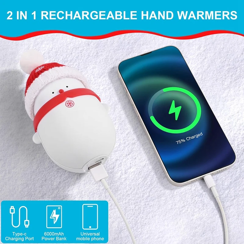 Обогреватель для рук перезаряжаемый электрический обогреватель внешний