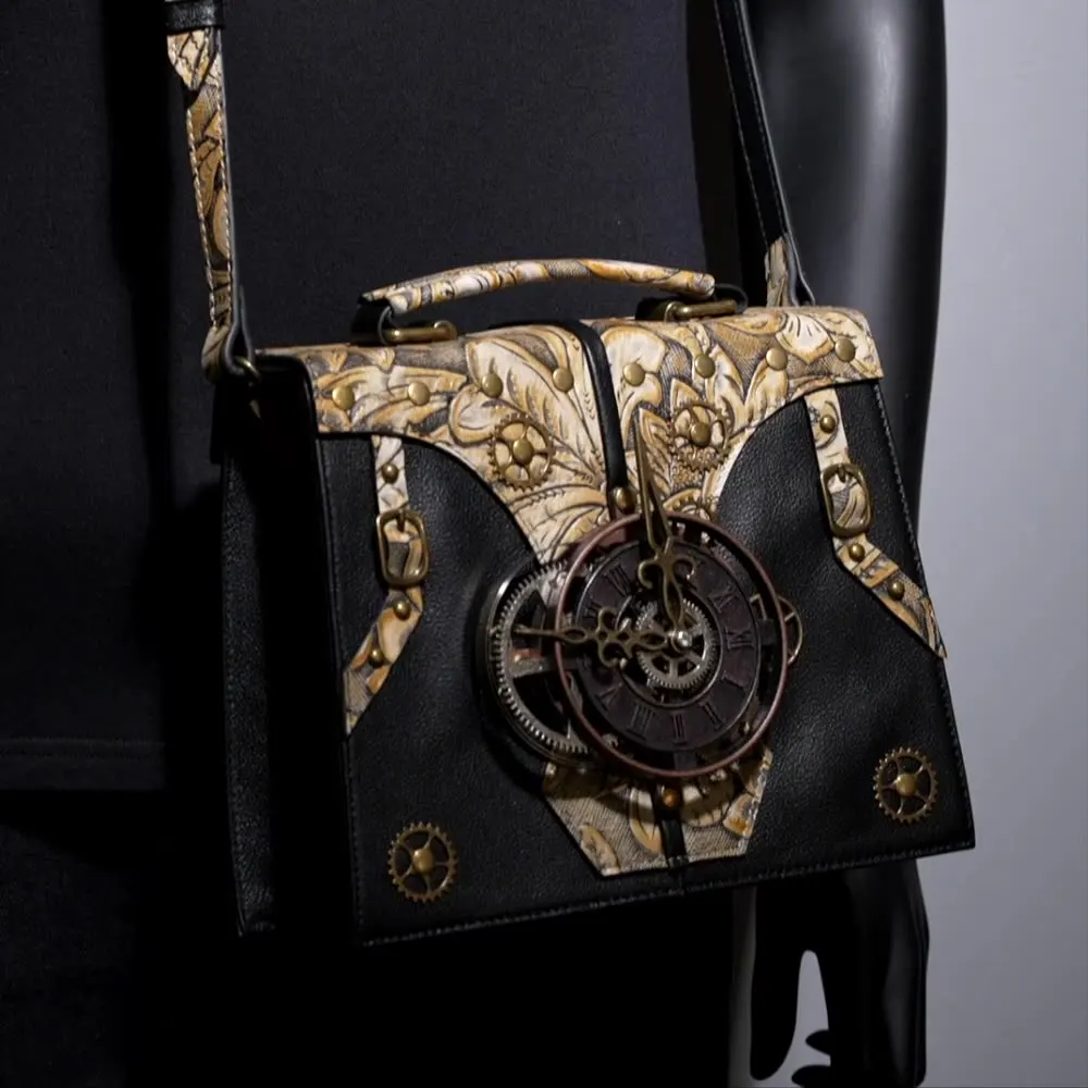 

New leather women's bag niche embossed handbag retro style cowhide women's one-shoulder diagonal bag waist ornament W225