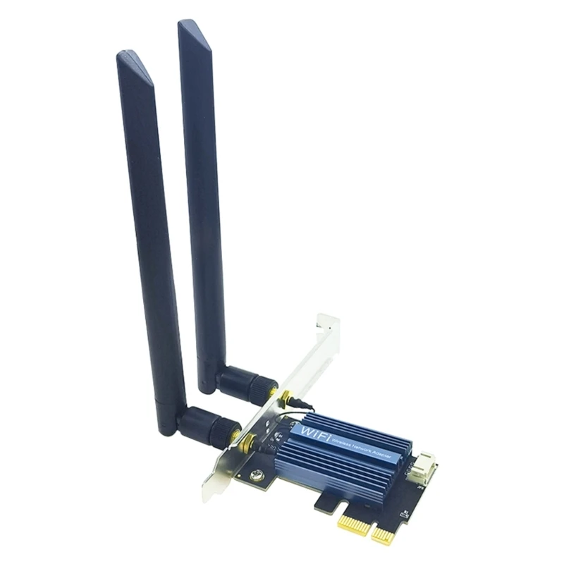 

Tri-Band AX210 Prp Wifi6E Wireless Adapter 5374Mbps BT5.3 Wifi Card