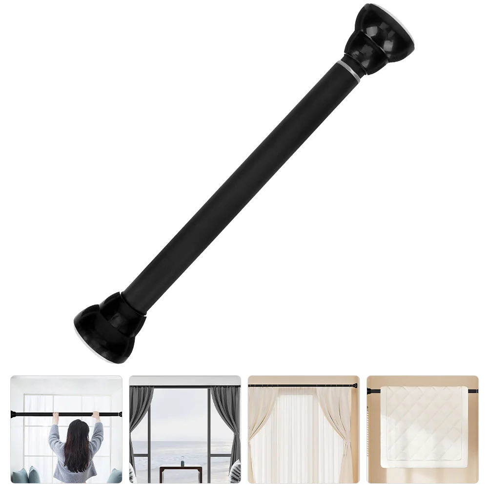 

Rod Curtain Clothes Rail Drying Tension Wardrobe Shower Extendable Bar Door Stainless Steel Pole Telescopic