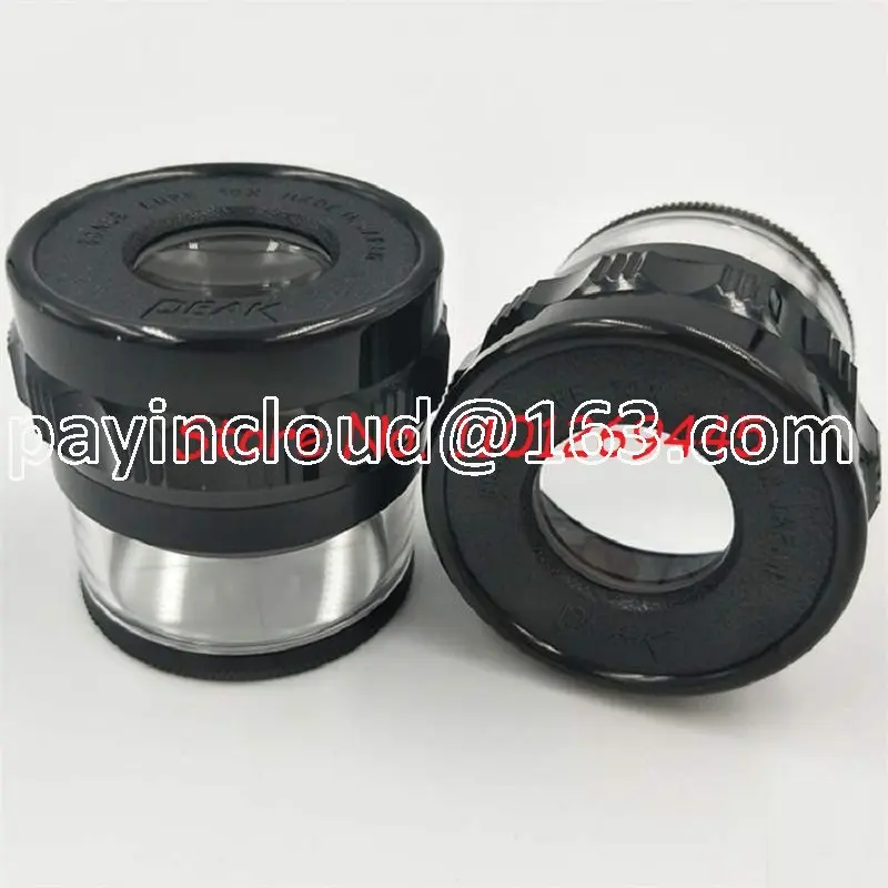 

Japan BIJIA Magnifying Glass PEAK1983-10 10X Portable with Scale 10 Times Magnifying Glass