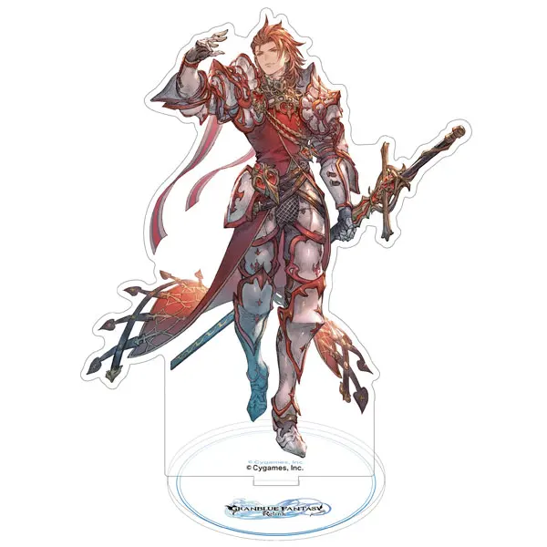 Фото Новый аниме GRANBLUE FANTASY Relink, акриловая фигурка, акриловая фигурка-подставка, игра, мультяшная фигурка, декор для рабочего стола, игрушка для друга, подарок №1