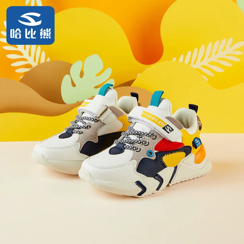 

Boy Child Sneaker Habib Bear 2022 Spring New Children's Single Net Sports Shoes Boys' Casual Running Korean Girls' Generation