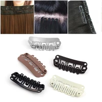 hot sale fashion u shape wigs snap clips metal pin iron hairpins hairstyling women beauty hair extensions tools accessories