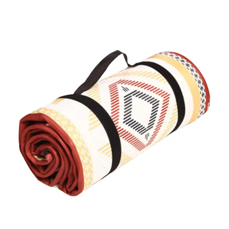

Picnic Mat Waterproof Ethnic Style Patio Mat Outdoor Waterproof For Camping Waterproof Picnic Sand Free Beach Mat For Travel