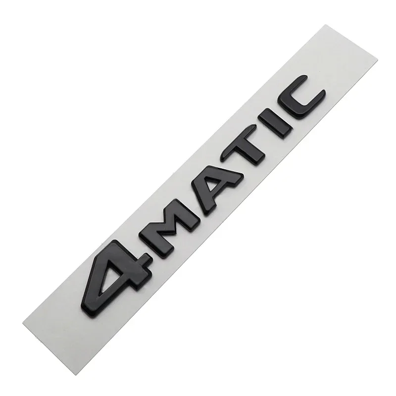 Автомобильный задний значок на крыло боковая наклейка с логотипом 4MATIC для Mercedes