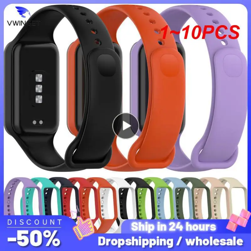 

1~10PCS Silicone Band Strap For Band 2 Watchstrap For Smart Band 2 WristBand Bracelet Replacement Belt