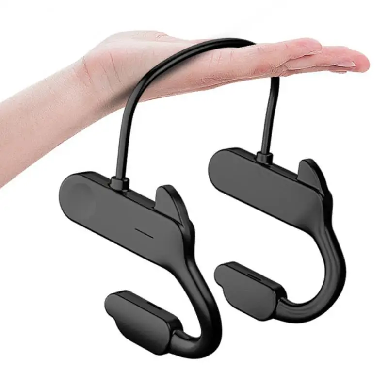 

Bone Conduction Headphones Wireless Waterproof Comfortable Wear Open Ear Hook Light Weight Not In-ear Sports Earphones