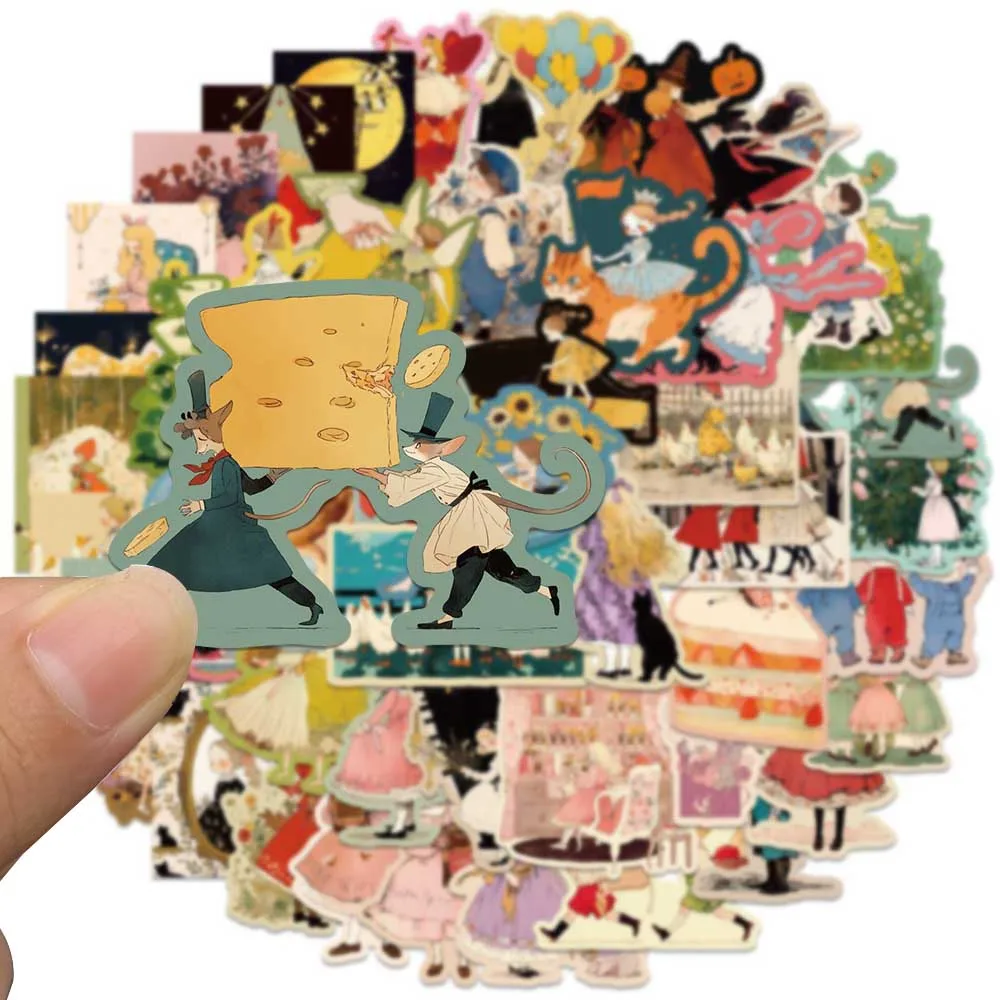 50 шт. водонепроницаемые виниловые наклейки для ноутбука бутылки с водой